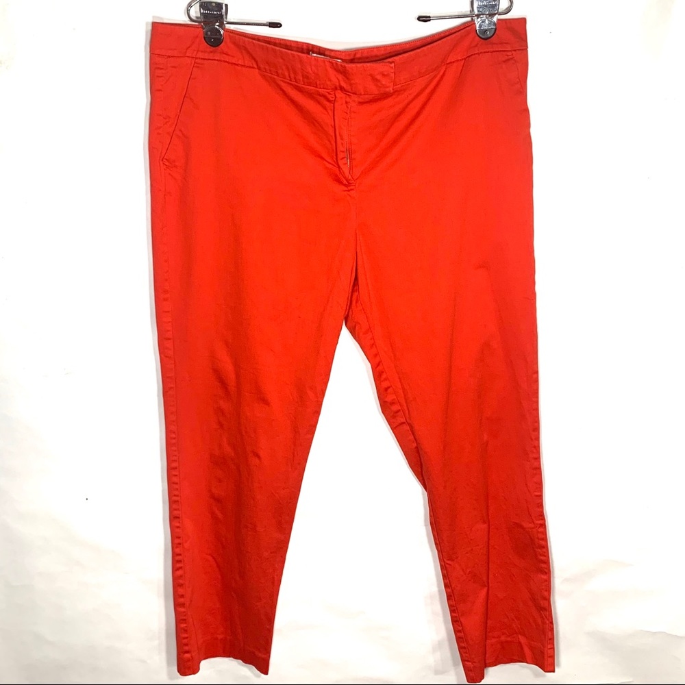 New York & Co. Women's Plus Size Red Trousers